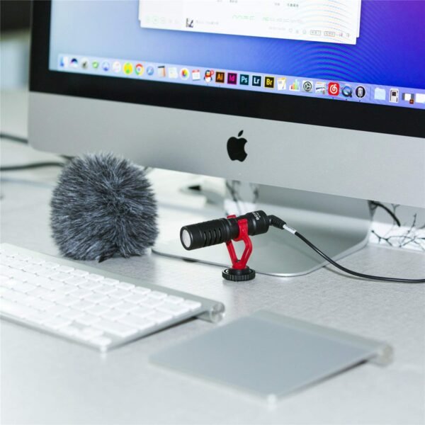 BOYA by-MM1 Universal Cardiod Shotgun Microphone Mini Mic - Image 4