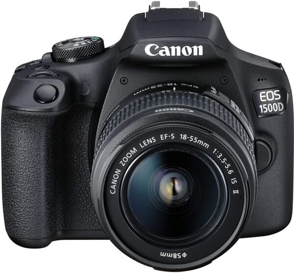 Canon EOS 1500D 24.1 Digital SLR Camera (Black) with EF S18-55 is II Lens - Image 7