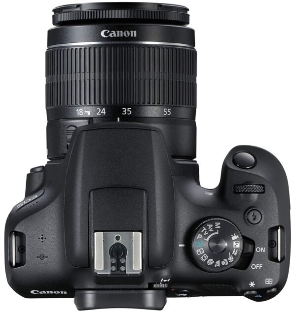 Canon EOS 1500D 24.1 Digital SLR Camera (Black) with EF S18-55 is II Lens - Image 2