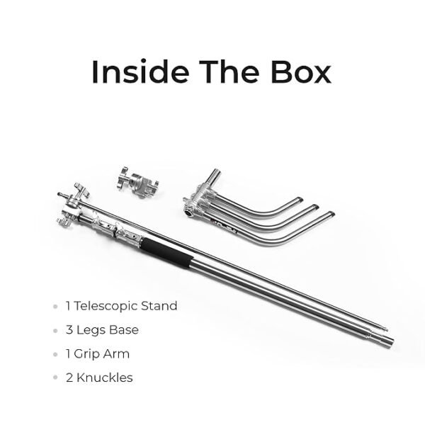 DIGITEK® (DCS 340) 11ft (apx) Heavy Duty Light Boom C-Stand - Image 5