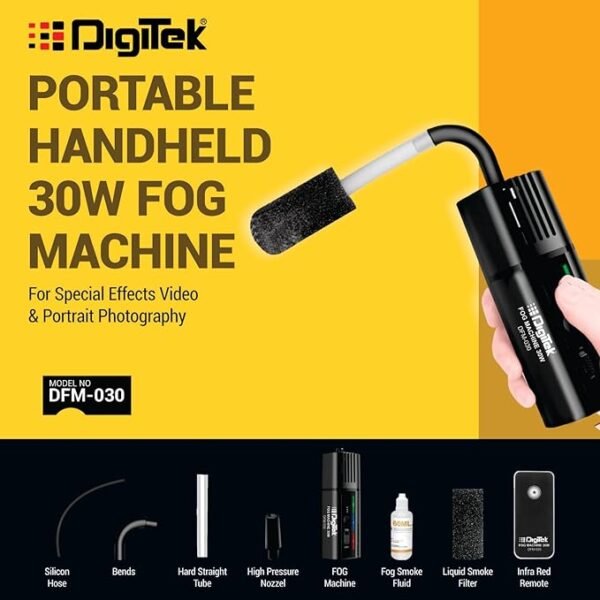 DIGITEK® (DFM-030) Handheld Fog Machine with Remote - Image 4