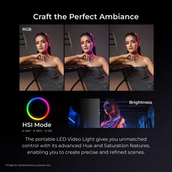 DIGITEK VIDEO LIGHT LED D12W ML RGB - Image 3