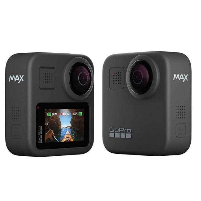 GoPro MAX 360 Action Camera (Waterproof + Stabilization) with Touch Screen Spherical 5.6K30 HD Video 16.6MP 360 Photos 1080p Live Streaming Stabilization - Image 4