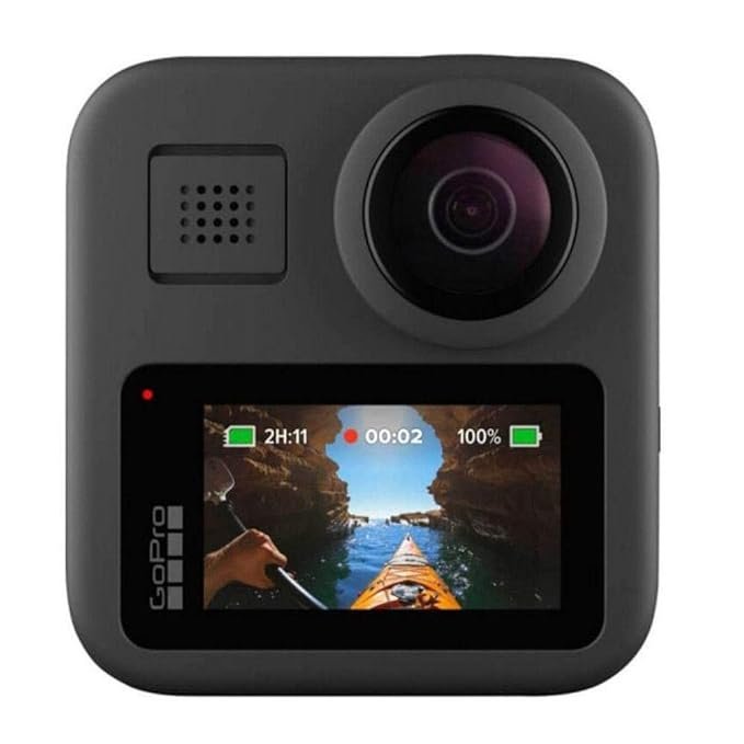 GoPro MAX 360 Action Camera (Waterproof + Stabilization) with Touch Screen Spherical 5.6K30 HD Video 16.6MP 360 Photos 1080p Live Streaming Stabilization - Image 5