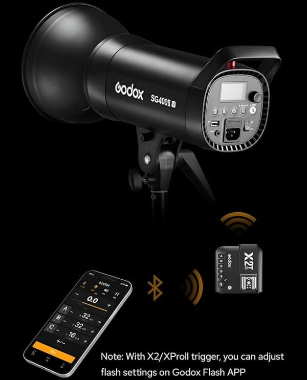 Name of Product GODOX STUDIO FLASH KIT SG400IIV KIT - Image 4