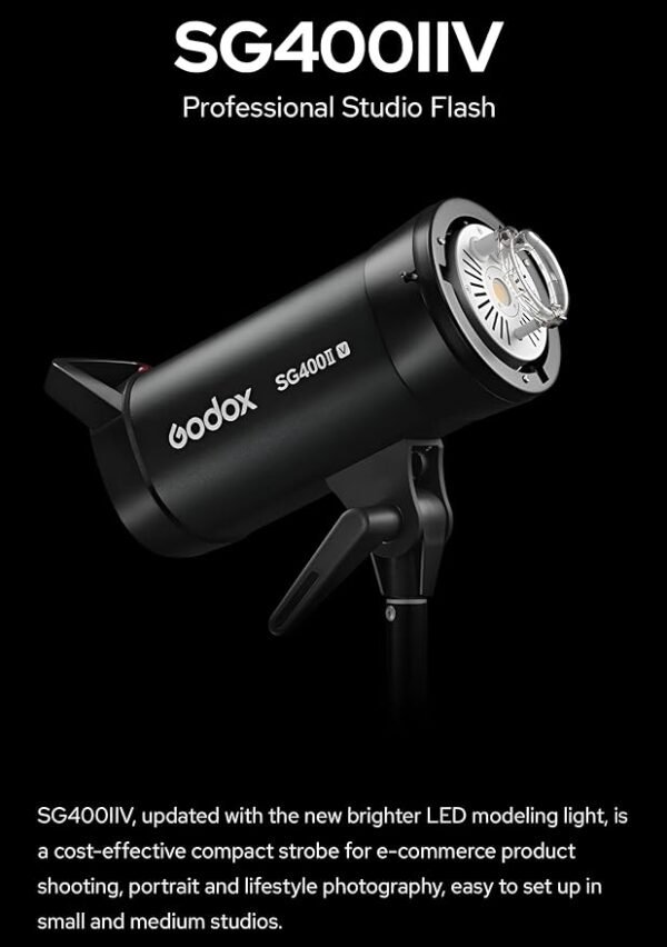 Name of Product GODOX STUDIO FLASH KIT SG400IIV KIT - Image 5