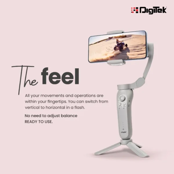 DIGITEK SMARTPHONE GIMBAL DSG008F PRO - Image 3
