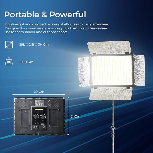 DIGITEK VIDEO LIGHT LED D1120 - Image 3