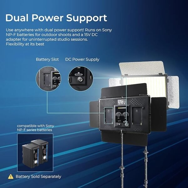 DIGITEK VIDEO LIGHT LED D1120 - Image 2