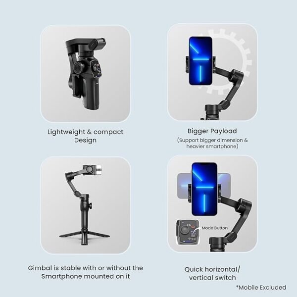 DIGITEK SMARTPHONE GIMBAL DSG 009F AI - Image 3