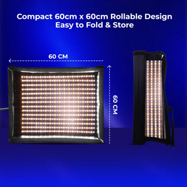 DIGITEK FABRIC LIGHT 200W DFFL- 6060 - Image 7
