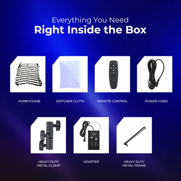DIGITEK FABRIC LIGHT 200W DFFL- 6060 - Image 13