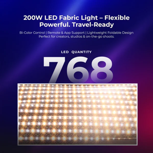 DIGITEK FABRIC LIGHT 200W DFFL- 6060 - Image 12