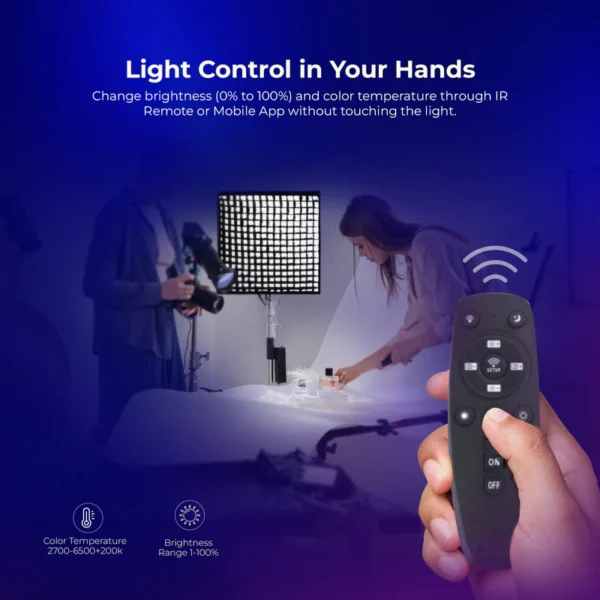 DIGITEK FABRIC LIGHT 200W DFFL- 6060 - Image 10