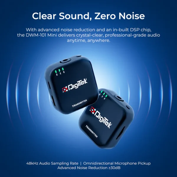 DIGITEK WIRELESS MIC DWM 101 MINI - Image 8