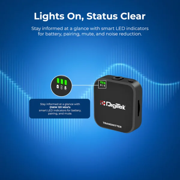 DIGITEK WIRELESS MIC DWM 101 MINI - Image 4