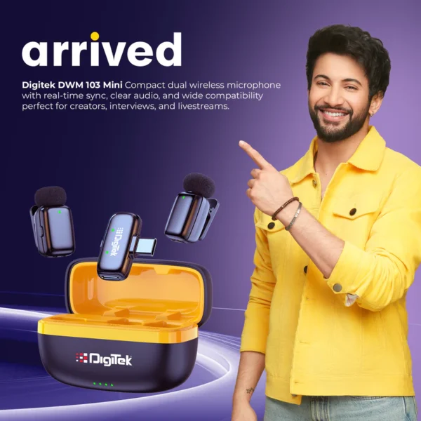 DIGITEK WIRELESS MIC DWM 103 MINI - Image 8