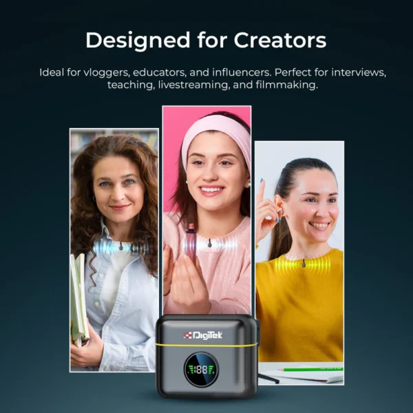 DIGITEK WIRELESS MIC DWM 119 - Image 2